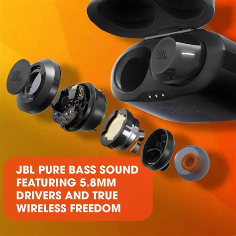 JBL Tune 120TWS – True Wireless in-Ear Headphone – Black - Beytech