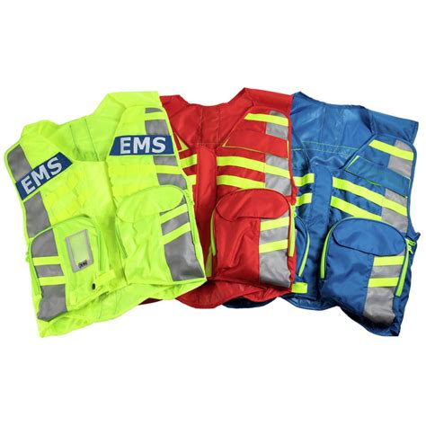 Statpacks G3 Advanced Safety Vests W/ EMS Name Plate - Coast Biomedical ...