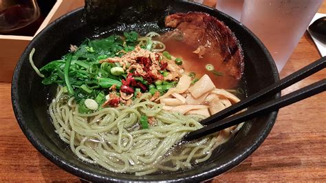 Shoyu Ramen (with kale noodles) : r/FoodPorn