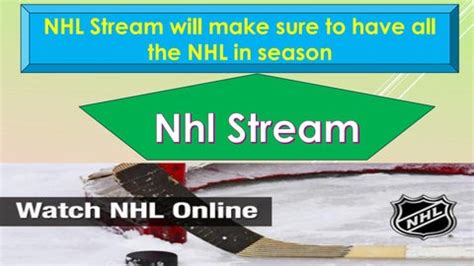 This is a free NHL streaming website that provides multiple links to ...