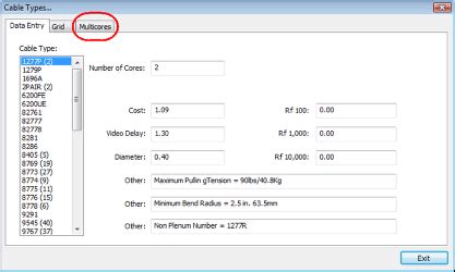 Creating New Cable Types (Multicore)