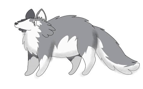 Grey Wolf Fakemon (2/10/21) by RubyBadger223 on DeviantArt