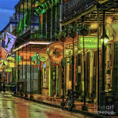 Bourbon Street Bars Photograph by Jerry Granaman | Pixels