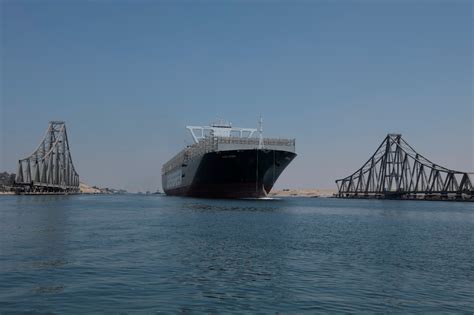 Ever Given, the ship that blocked Suez Canal in March, crosses the canal again | Reuters