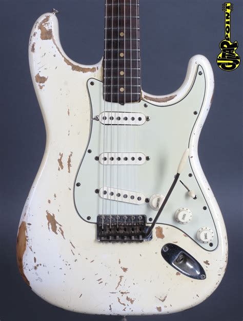 1964 Fender Stratocaster - Olympic White-Vi64FeStrOW_29466