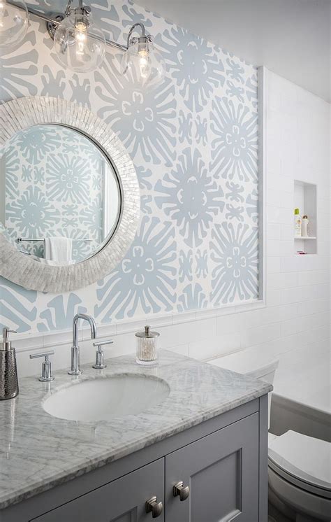 Bathroom Wallpaper Ideas Modern