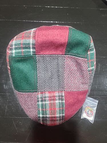 Boston Scally Scrooge Patchwork Cap M/L Medium/large W/Pin SOLDOUT Christmas New | eBay