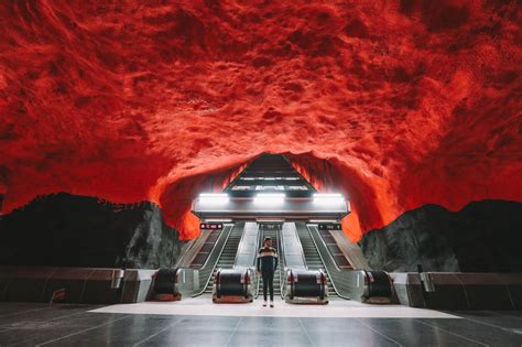 Stockholm Metro Art: 8 Best Metro Stations To Visit - Hand Luggage Only - Travel, Food ...