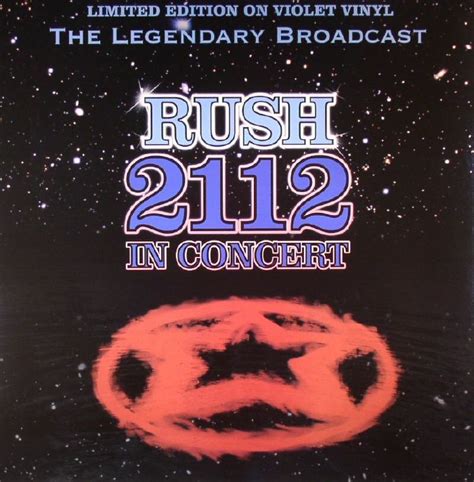 RUSH 2112 In Concert vinyl at Juno Records.