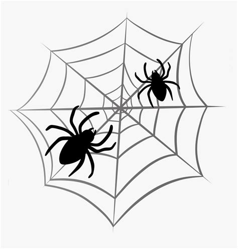 Halloween Spider Web Clipart 2 Clipartcow - Transparent Background ...