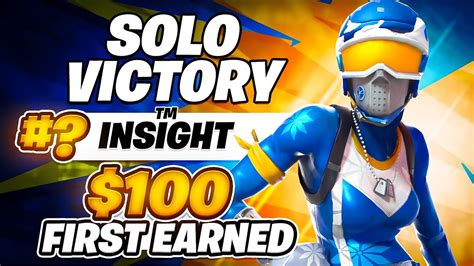 How I Got My First Earnings 🏆| Fortnite Solo Victory Cash Cup ($100) 💰 ...