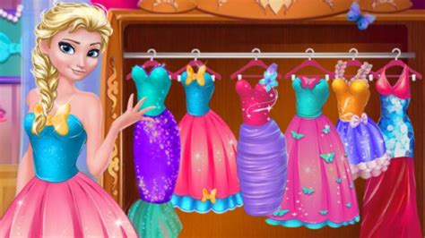 Frozen Elsa Find And Dress Up Online Game - YouTube