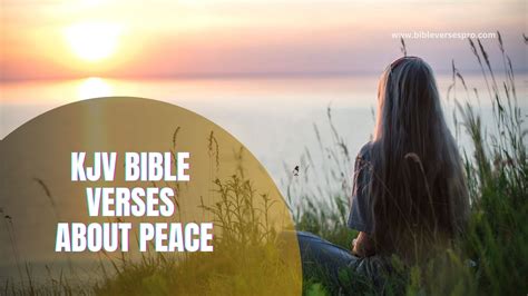 Best Kjv Bible Verses About Peace