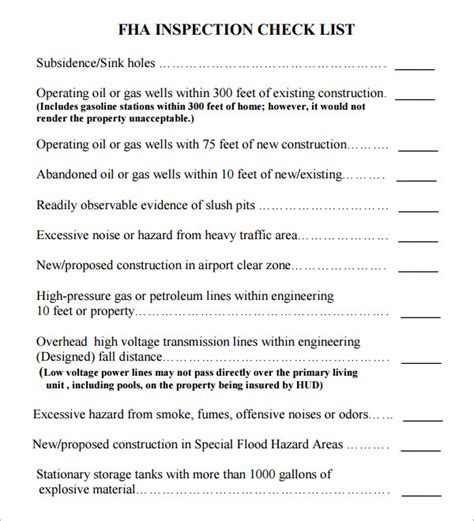 Fha Roof Inspection Form - 12.300 About Roof