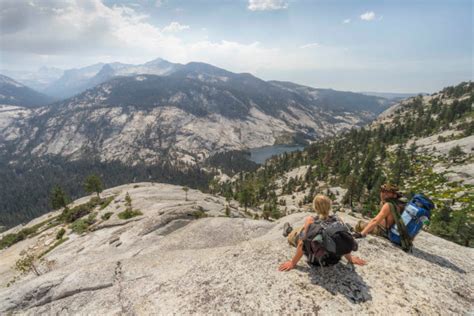 Backcountry Hiking in Yosemite National Park - Beautiful High Sierra Backcountry Nature ...