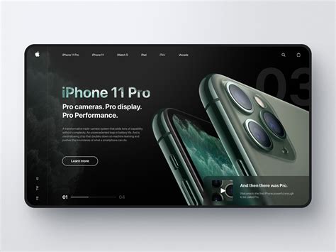 iPhone 11 Pro Web Design by Masker on Dribbble