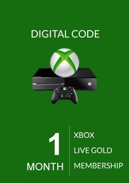 Xbox Live Gold 1 Month Membership | Instant delivery