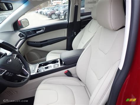 Soft Ceramic Interior 2020 Ford Edge Titanium AWD Photo #136006954 | GTCarLot.com