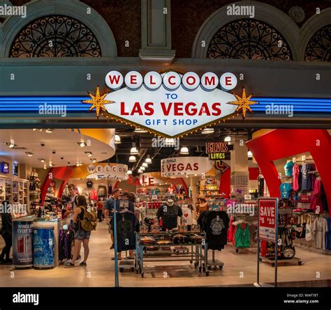 Souvenir shop, Las Vegas gift shop, Las Vegas, Nevada, USA Stock Photo ...