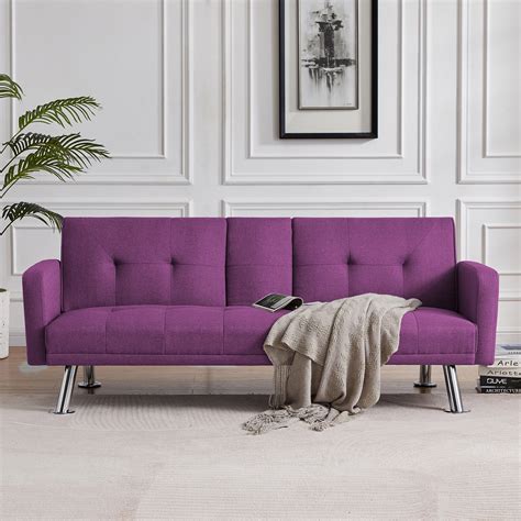 Purple Velvet Sofa Habitat | Cabinets Matttroy