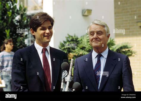 Nov. 14, 1991 - I6289..WILLIAM KENNEDY SMITH SARGENT SHRIVER OUTSIDE ...