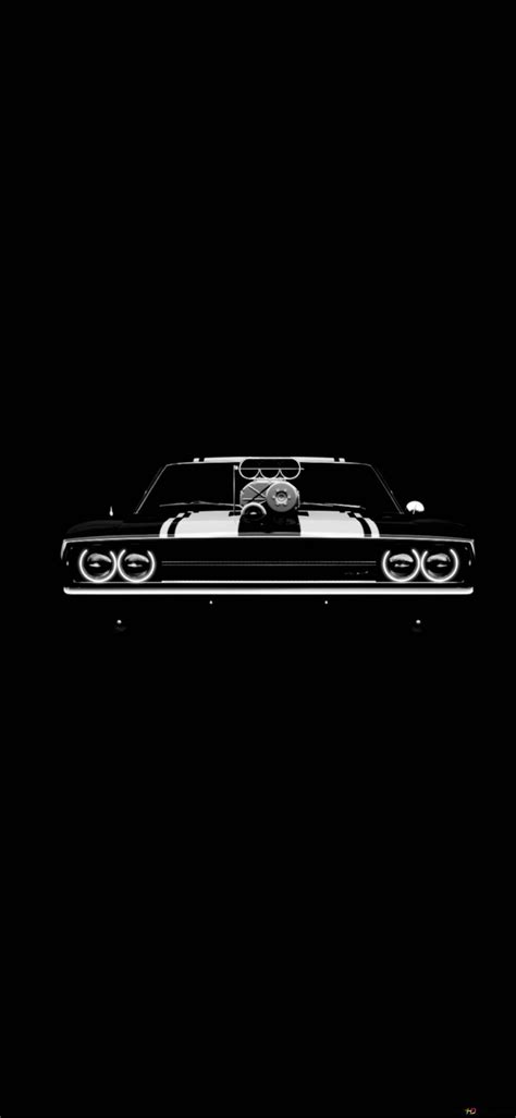 A black and white vintage American car HD wallpaper download