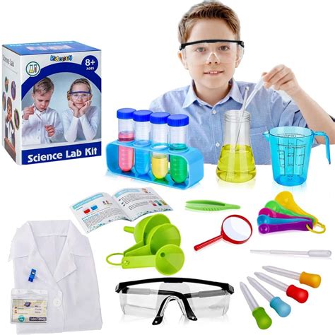 Buy Kidology Kids Science Kits with Lab Coat | 60 Fun Science ...