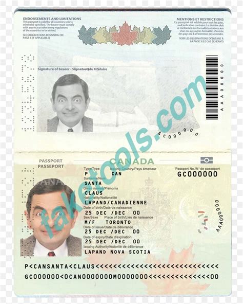 Canada Identity Document Canadian Passport Template, PNG, 807x1024px, Canada, British Passport ...