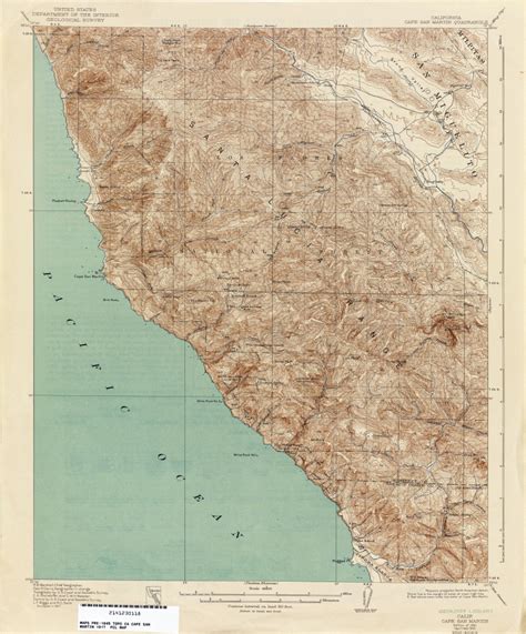 California Topographic Maps - Perry-Castañeda Map Collection - Ut - Topo Map Of California ...