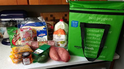 Amazon Brings Me My Groceries – Amazon Fresh Review – Poorer Than You