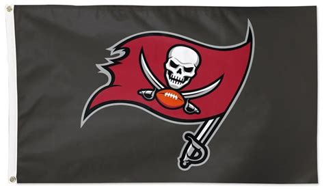 Tampa Bay Buccaneers Flag 3x5 Brown