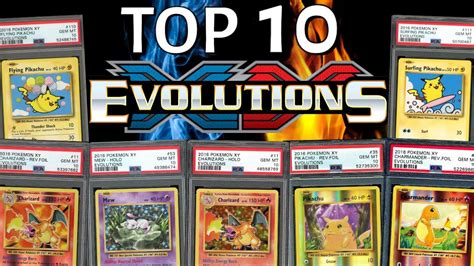 Top 10 Expensive Pokémon XY Evolutions Cards! (2022) - YouTube