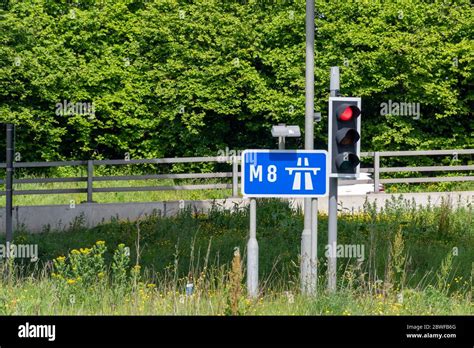 Cop26 glasgow m8 motorway hi-res stock photography and images - Alamy
