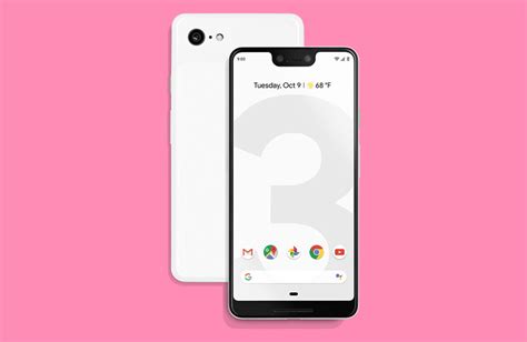 Google Pixel 3, Pixel 3 XL Specs (Official)