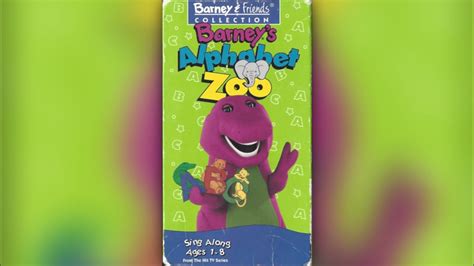 Barney's Alphabet Zoo (1993) - 1994 VHS - YouTube