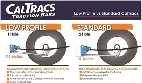 Calvert Racing 2100 - CalTracs Drag Profile Traction Bars 55-57 Chevy Tri 5