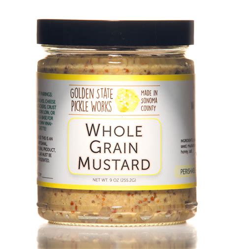 Whole Grain Mustard – Golden State Pickle Works