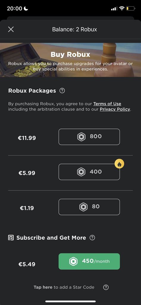 So now Apple users have to pay 12 euro for 800 Robux : r/roblox