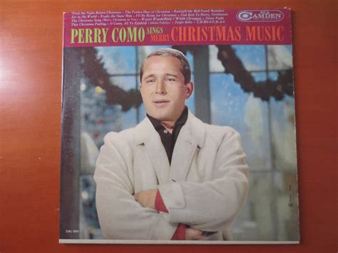 Vintage Records PERRY COMO CHRISTMAS Songs Christmas - Etsy