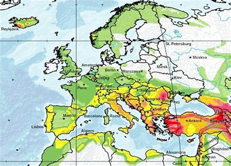 Earthquakes Today Europe