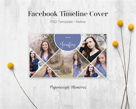 Facebook Cover Template PSD F237 | Social Media Templates ~ Creative Market