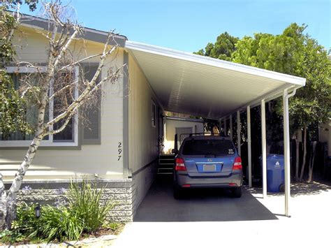 aluminum carport attached to house - arelaki