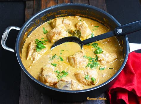 Monkfish Curry in Coconut Milk - Francoise's Kitchen