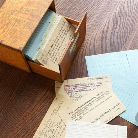 Card Catalog: 30 Notecards from the Library of Congress - The Literary Gift Company