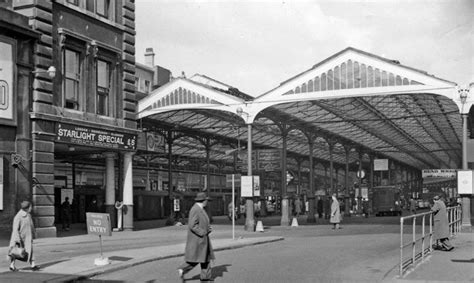 An Old Photo of London Euston Train Station Central London England | Euston station, Old train ...