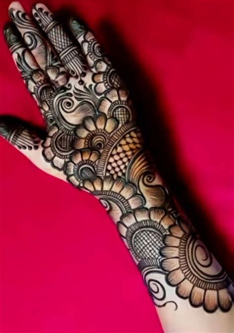 Arabic Henna Design For Front Hand! | Latest arabic mehndi designs ...