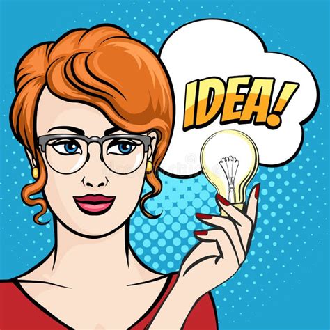 Idea Light Bulb Pop Art Stock Illustrations – 1,228 Idea Light Bulb Pop Art Stock Illustrations ...