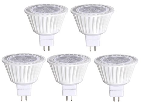 5 Pack Bioluz LED MR16 LED Bulb Dimmable 50W Halogen Replacement Uses ...