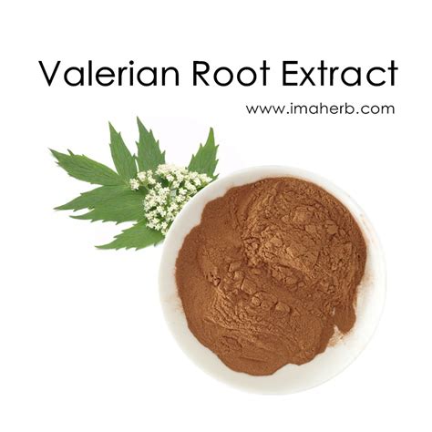 Valerian Extract, Valeric Acid, Valerian Root Powder