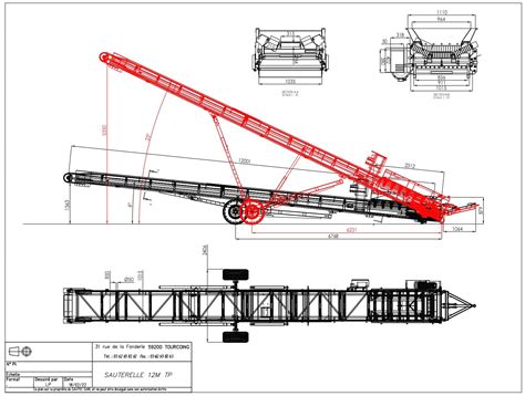 Construction belt conveyor | SAUTEC